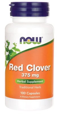 【現貨】Now foods Red Clover紅花苜蓿-頂級植物異黃酮 375mg 100顆