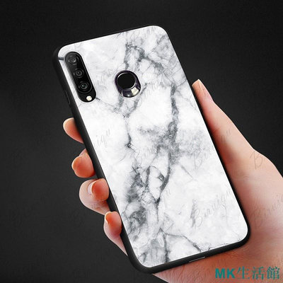 新品 華為 Nova 4e Y9 2019 Huawei Nova4e 大理石紋 全包邊 手機殼 鋼化玻璃套 硬殼現貨 可開發票