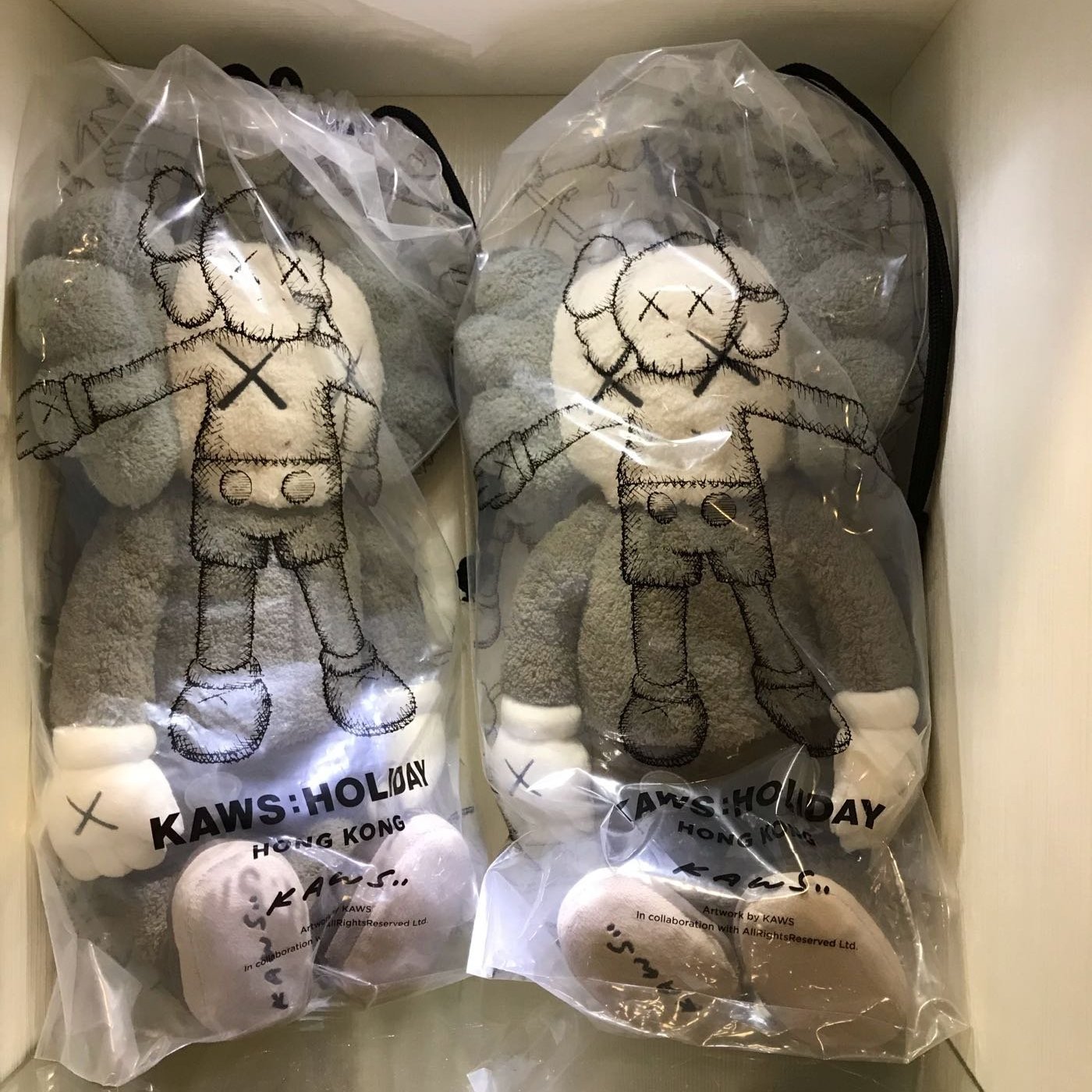 現貨【款款】 KAWS HOLIDAY 香港HONG KONG 公仔limited 20” 限量棕色