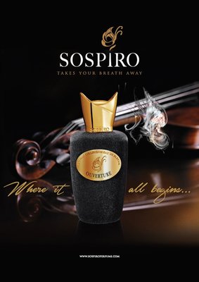 Sospiro Perfumes Ouverture 序曲 100ml  國外代購 暖辛香琥珀與煙燻花香 果香雞尾酒香