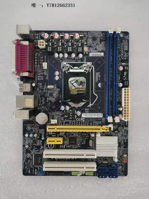 電腦零件富士康H61MXP主板N15235   PCI 雙COM口并口155針 DDR3 H61M-S2PH筆電配件