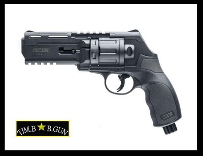 最搶手評價UMAREX授權T4E HDR 50鎮暴槍左輪槍款.50(12.7mm)漆彈槍軍警保全維護治安送100顆橡膠彈