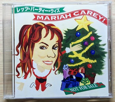 日本珍貴宣傳CD！Let's Party With Mariah Carey 瑪麗亞凱莉 Christmas 精選