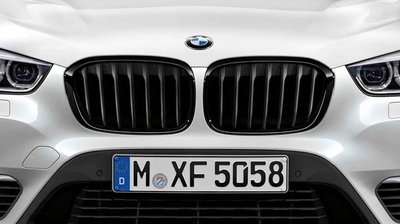 BMW M Performance 原廠 黑色 黑鼻頭 水箱罩 For F48 X1 18i 20i 18d 25d