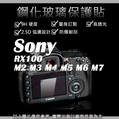 創心 9H 鋼化 玻璃貼 保護貼 Sony RX100 M2 M3 M4 M5 M6 M7 觸控 螢幕貼