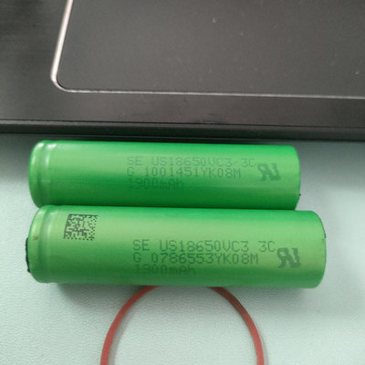 故障 失效 SONY 索尼 18650VTC3 拆機 鋰電 電池