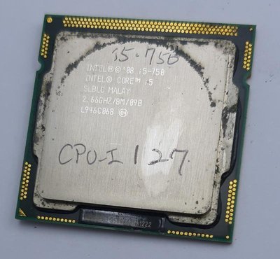 【冠丞3C】INTEL i5-750 1156腳位 CPU 處理器 CPU-I127