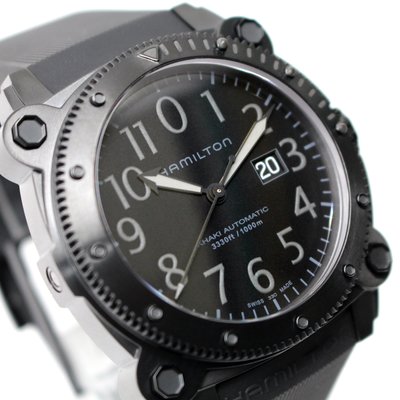 HAMILTON 漢米爾頓 H78585333 手錶 Belowzero 海底霸王潛水 機械錶  男錶