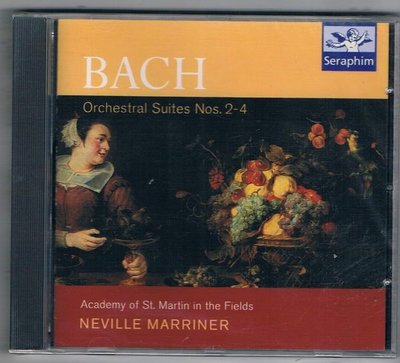 [鑫隆音樂]古典CD- BACH:ORCHESTRAL SUITES NOS.2-4  全新/免競標