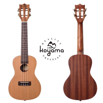 KOYAMA 250 series KYM-250CDR-C 23吋烏克麗麗 紅杉單板 Concert ukulele