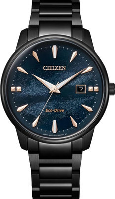 【高雄時光鐘錶】CITIZEN 星辰 PAIR 對錶 BM7595-89L 銀河流沙面 光動能 腕錶