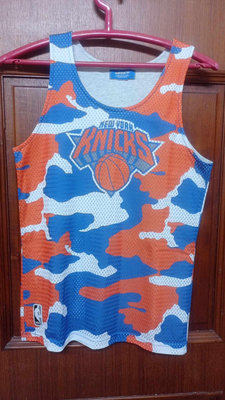 NBA紐約尼克隊特殊款藍橘配色球衣
