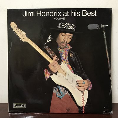 晨雨黑膠【西洋】英版/Jimi Hendrix At His Best Vol.1 (1972首版)