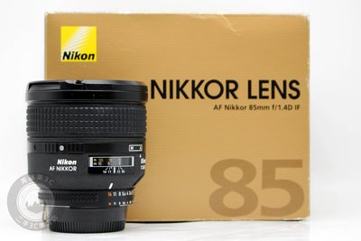【高雄青蘋果3C】Nikon AF 85mm f1.4 D 日本製 二手鏡頭 定焦鏡 #64346