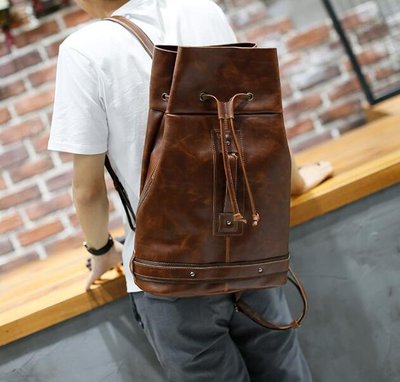 FINDSENSE Z1 韓國 時尚 潮 男 束口 多功能 休閒 旅行包 學生包 書包 後背包 雙肩包 健身包