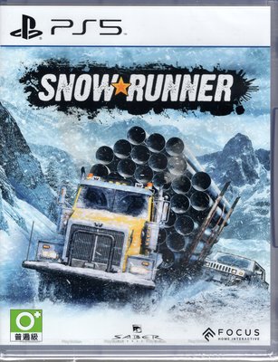 PS5遊戲 旋轉輪胎 雪地奔馳 SnowRunner: A MudRunner Game 中文版【板橋魔力】