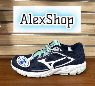 艾力克斯 MIZUNO MAXIMIZER 24 (3E寬楦) 女 K1GA220122 藍綠 慢跑鞋 全8