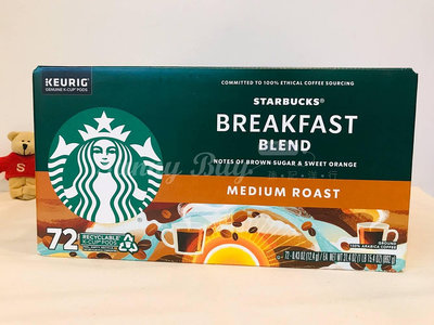 【Sunny Buy】◎預購◎ 星巴克 Starbucks Breakfast 早餐綜合 咖啡膠囊72入 K-Cup