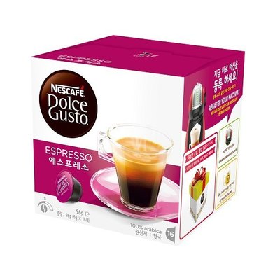 (全新未拆封)雀巢 Nescafe Dolce Gusto 義式濃縮咖啡膠囊 咖啡膠囊一盒(每盒共16杯入)