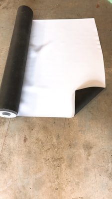 PVC1.5mm(黑白雙色)長20米*寬1.83米/捲 不透水布