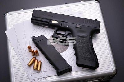 【BCS】WE G17 A版 黑色 半金屬瓦斯槍-WEG001AB