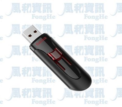 SanDisk Cruzer Glide 3.0 128G USB隨身碟(SDCZ600-128G-G35)【風和資訊】