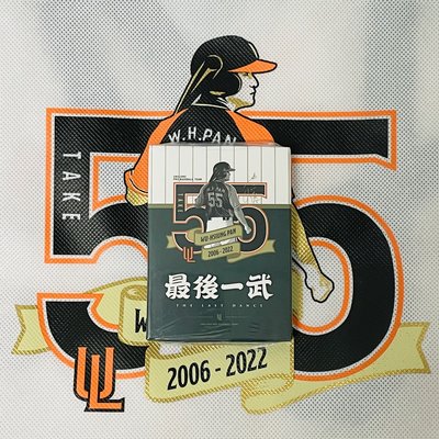 全新2022 CPBL中華職棒大聯盟33年統一獅潘武雄引退賽紀念球員卡