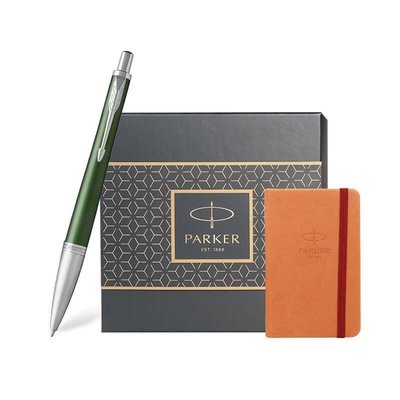 派克(PARKER) 商務送禮日常書寫簽名男女禮 都市系列大筆記本禮盒-一點點
