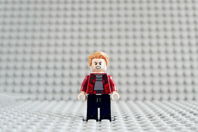 易匯空間 【上新】LEGO 樂高 超級英雄人仔 SH380星爵 紅色衣服版 76080 LG195