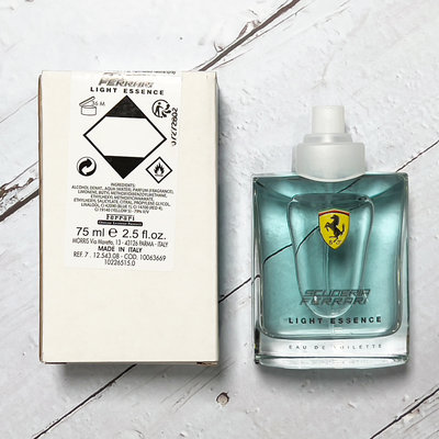 【Orz美妝】Ferrari 法拉利 氫元素 中性淡香水 TESTER 75ML Light essence