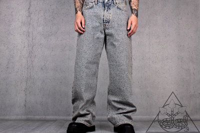 【HYDRA】Acne Studios 2024SS 1981M Monogram Jeans 牛仔褲【B00349】
