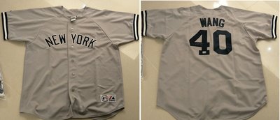 (記得小舖)正版 台灣之光 王建民 MLB 洋基隊Yankees 親筆簽名主客場球衣(含認證)
