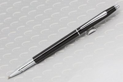【Pen筆】CROSS高仕 世紀(纖細)亮黑鋼珠筆 AT0085-77