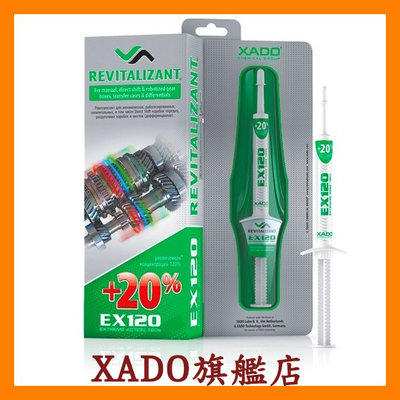 B4【EX120 加強版】公司貨  XADO手排變速箱 差速器 後差速器 LSD 加力箱 軸承 再生修復劑