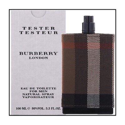 【香舍】Burberry London 倫敦 男性淡香水 Tester 100ML