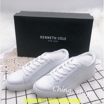 【現貨】美國代購紐約Kenneth Cole品牌的小白鞋/凱特王妃/內增高2cm/3款/