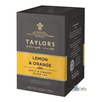 《Taylors泰勒茶》檸檬香橘茶※20入盒裝-桃園總經銷/尼歐咖啡(6盒免運/桃園可自取)