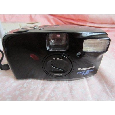 二手 Panasonic C-D2200ZM 國際牌 日本 古董 底片 相機 紀念品 攝影 黑色~收藏~5800元