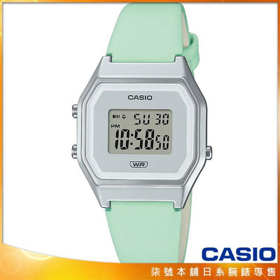 【柒號本舖】CASIO 卡西歐復古電子皮帶錶 # LA680WEL-3 (台灣公司貨)