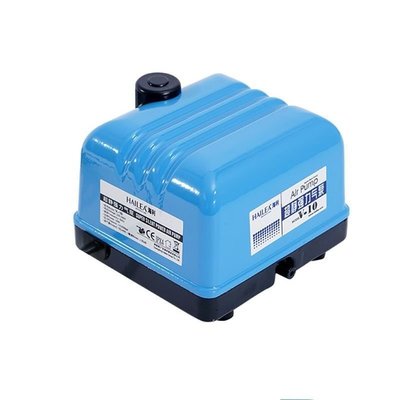 現貨-海利氧氣泵V10V20V30V60魚缸魚池大功率強力靜音防水增氧泵充氧機-簡約