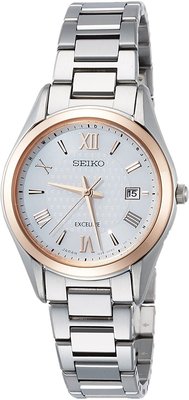 日本正版 SEIKO 精工 EXCELINE SWCW150 手錶 女錶 電波錶 太陽能充電 日本代購