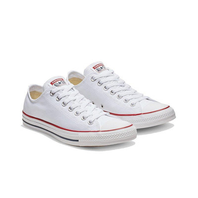 CONVERSE-男女低筒休閒鞋.帆布鞋-M7652C-白色 CHUCK TAYLOR ALL STAR 基本款