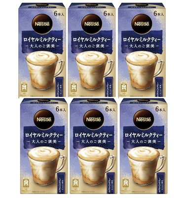 《FOS》日本製 雀巢 Nescafe Gold 皇家奶茶 即溶沖泡 美味 奶泡 大人褒美 下午茶 熱銷 新款