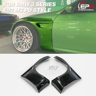 BMW 寶馬E92 M3全套大包圍改裝 PD款碳纖維全套寬體 前后包圍加裝 /請議價