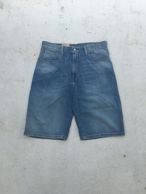 【HOMIEZ】LEVIS 569-0147 Loose Straight Shorts 牛仔短褲