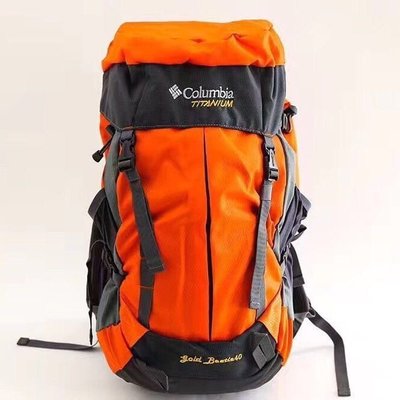 新品 戶外正品哥倫比亞雙肩背包男女防水登山包書包電腦包旅行包40L60L鵬