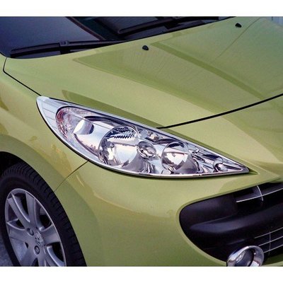 【JR佳睿精品】寶獅 Peugeot 207CC 鍍鉻 大燈 燈框 前燈 電鍍 改裝 精品 台灣製