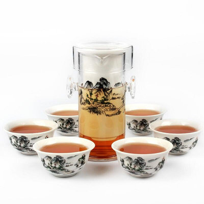 泡茶壺 紅茶茶具套裝 玻璃陶瓷過濾雙耳泡茶器功夫茶壺花茶沖茶