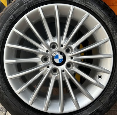 BMW 原廠17吋鋁圈含胎 E36 E46 E90 E87 F20 F10 F30 X1 X3 Z3 Z4  五孔120