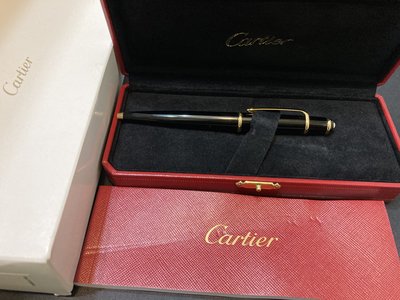 法國卡地亞Cartier Diabolo系列黑色原子筆(非萬寶龍派克西華)
